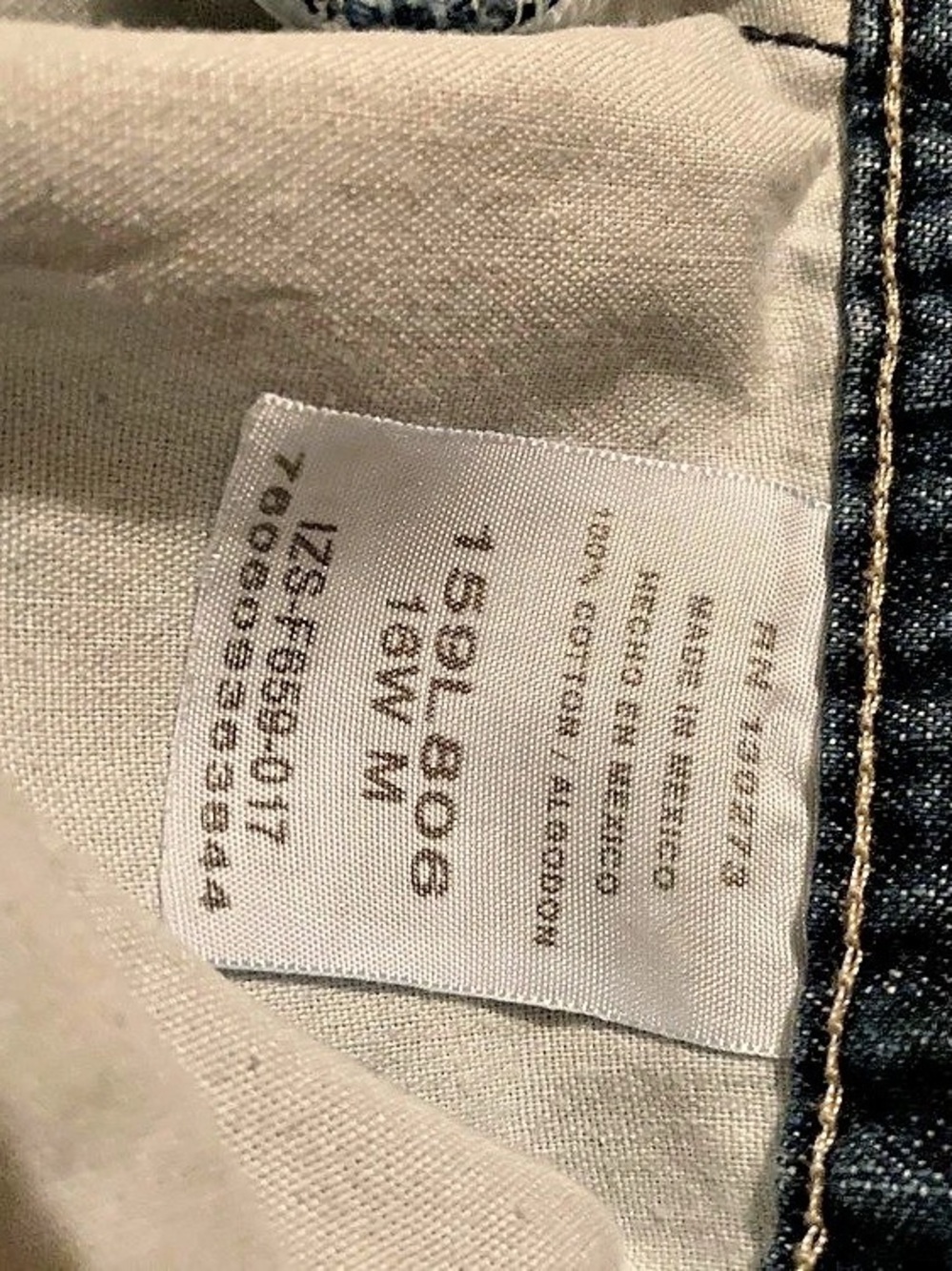 Riders by Lee Mid Rise Denim Bermuda Shorts Blue Size 16 - Picture 4 of 4